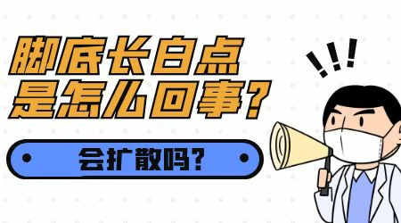 前脚掌中间白了一块是怎么了