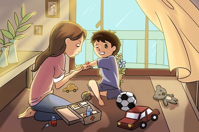 小孩嘴唇上有白色斑块是缺乏什么