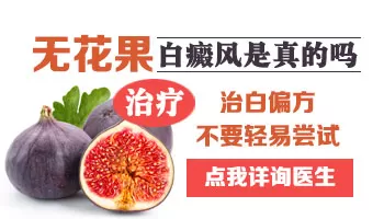 白癜风民间偏方 无花果汁液治白斑