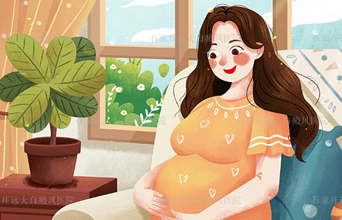 怀孕晚期腹部有白斑是怎么回事