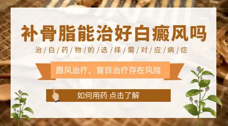 补骨脂治疗白癜风有没有效果