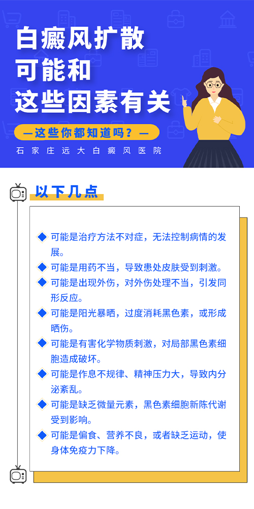 上臂内侧和臀部白斑扩散了怎么治