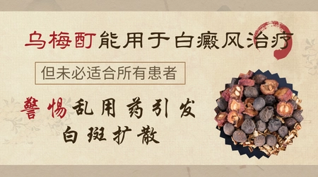 乌梅酊可以治疗白斑吗