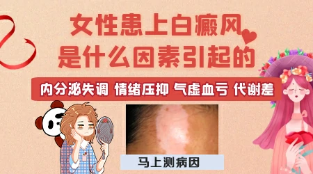女性屁股沟有白斑是怎么回事