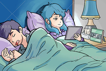 熬夜玩手机会影响白癜风的恢复吗