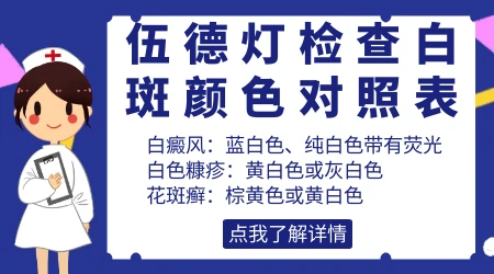 伍德灯检查能确诊所有白斑病吗