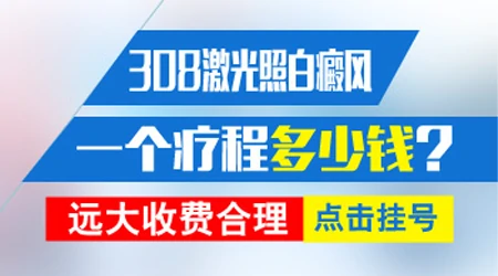 新一代美国308激光照白癜风效果